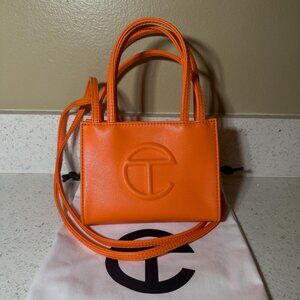 TELFAR Small Shopping Bag - Orange